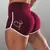 Roupa interior esportiva de cintura alta para mulheres, calções apertadas e de - Allpha Shope