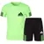 Imagem do Conjunto de camiseta e shorts de manga curto masculino, moda fitness, roupas cas