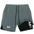 Homens Shorts De Corrida 2 Em 1 Shorts Double-deck Esportivos Sportswear Ginási - comprar online