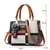 PU Couro Casual Crossbody Bolsas para As Mulheres, Senhoras Designer de Luxo Tot