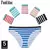 Imagem do Calcinha de algodão feminina menina briefs ms. roupa interior de algodão biquíni roupa interior sexy senhoras briefs frete grátis 5 pçs/set