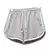 Imagem do Calção de cor doce feminina, calça curta esportiva, tamanho grande, cintura e
