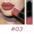 Creme de batom líquido, creme labial, lipgloss de longa duração, sexy, 17 nú - Allpha Shope