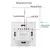 Imagem do Interruptor inteligente wi-fi, luz da ue, interruptor de toque de parede, 220v,