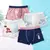Roupa interior infantil para crianças dos desenhos animados shorts de algodão - buy online