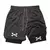 Novos shorts de corrida dos homens ginásio esportes shorts 2 em 1 secagem rápi - buy online