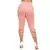 Leggings casuais sem costura feminina, calça curta de capri, capri tamanho gran - comprar online