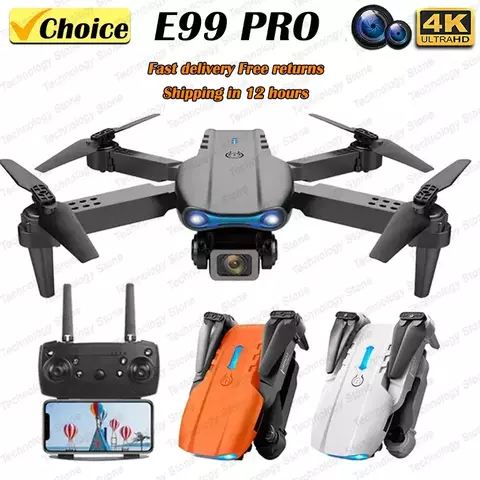 QJ-E99 K3 Pro Dual Camera Drone, RC Quadcopter Brinquedos, Helicóptero Drone, A
