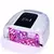 Imagem do Espelho Reflective Nail Lamp com Metal Pad, Secador de Manicure sem fio, luz UV