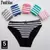 Calcinha de algodão feminina menina briefs ms. roupa interior de algodão biquíni roupa interior sexy senhoras briefs frete grátis 5 pçs/set - Allpha Shope