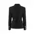 Blazer de bolso feminino com cinto entalhado moda qualidade superior design eleg - comprar online