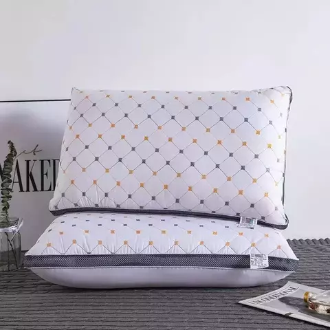 Único núcleo de travesseiro adulto para casa, travesseiro macio para dormitór