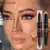 Double Head Highlight Pen, Face Make Up, Líquido à prova d&#39;água, Base de - loja online