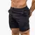 Calções de malha respirável para homens, calções masculinos de treino de ginástica, roupa esportiva de secagem rápida, calça curta basculante, verão