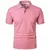 Camisa polo de manga curta masculina, camiseta lapela, streetwear leve, tops esp - loja online