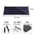 Painel solar com controlador, kit placa solar para telefone, rv, carro, caravana - Allpha Shope