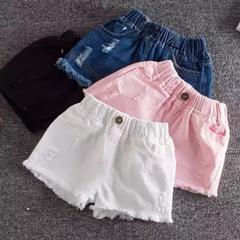 Meninas shorts jeans adolescentes verão bonito calças curtas roupas de praia s