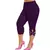 Imagem do Leggings casuais sem costura feminina, calça curta de capri, capri tamanho gran