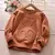 Imagen de Camisola de urso de algodão para meninos e meninas, roupas adolescentes, pulôv
