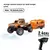 Rc bigfoot 1/64 velocidade mini carro de escalada off-road liga aparência legal - Allpha Shope