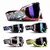 Óculos da motocicleta para Motocross, óculos, MX Moto Dirt Bike, ATV Ski, vidr