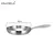Frigideira de aço inoxidável 304, Panela Wok grossa, Frigideira de aço 5 cama