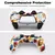 Capa protetora Manga para PS5 Controlador, Estojo de borracha para PS5 Gamepad S