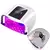 Espelho Reflective Nail Lamp com Metal Pad, Secador de Manicure sem fio, luz UV - Allpha Shope