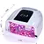 Espelho Reflective Nail Lamp com Metal Pad, Secador de Manicure sem fio, luz UV