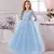 Roupa de festa de princesa infantil, vestido de aniversário de menina, banquete - buy online