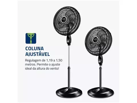 Ventilador de Coluna Mondial VTX-40C-8P 40cm - 220V