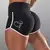 Imagem do Roupa interior esportiva de cintura alta para mulheres, calções apertadas e de