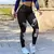 Hot-selling Ladies Imitação de cintura alta de cintura alta de cintura alta Leggings de ganga de tamanho grande Fitness en internet