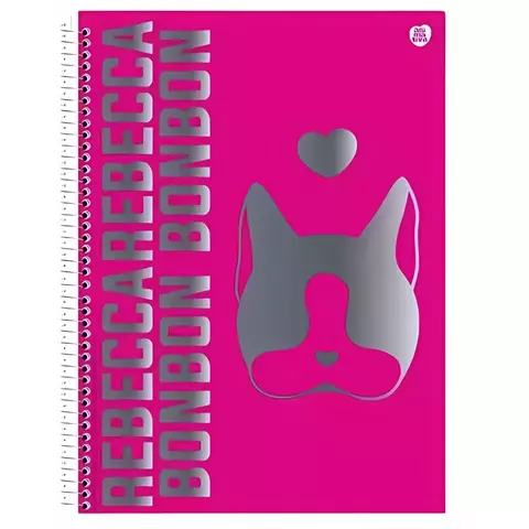 Caderno Universitário 10 Matérias Rebecca Bonbon - São Domingos