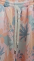 Pantalón palazzo floreado tela rústica talle M - comprar online