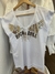 Remera lentejuelas rock and roll