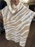 Musculosa media polera batik