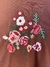 Buzo oversize bordado flores - comprar online
