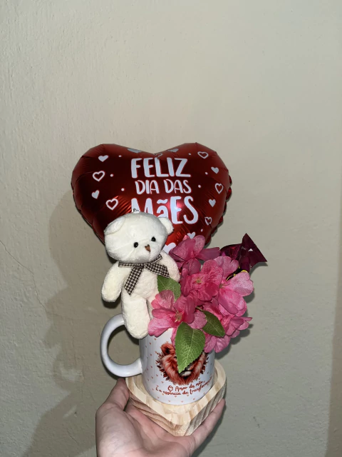 Buquê na Caneca