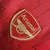 Camisa Arsenal I Home 23/24 Torcedor Adidas Masculina - Vermelho e Branco