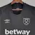 Camisa West Ham United Away 22/23 Torcedor Umbro Masculina - Preta - Loja DG imports