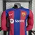 Camisa Barcelona Home 23/24 Jogador Manga Longa - Vermelho e Azul - Loja DG imports