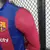 Camisa Barcelona Home 23/24 Jogador Manga Longa - Vermelho e Azul - loja online