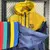 Jaqueta Corta Vento Barcelona 23/24 Nike - Amarelo - loja online