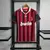 Camisa Retrô AC Milan 09/10 Home Adidas - Vermelho e Preto - comprar online