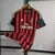 Camisa Retrô AC Milan 09/10 Home Adidas - Vermelho e Preto - Loja DG imports
