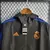 Jaqueta Corta Vento Real Madrid - Adidas - Preta e Azul - Loja DG imports