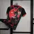 Camisa Japão Dragon Ball Goku 24/25 Torcedor Masculino - Vermelho e Preto na internet
