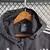Jaqueta Corta Vento Alemanha - Adidas - 22/23 Preto e Branco - loja online