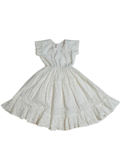 Vestido de Lese branco 2 T